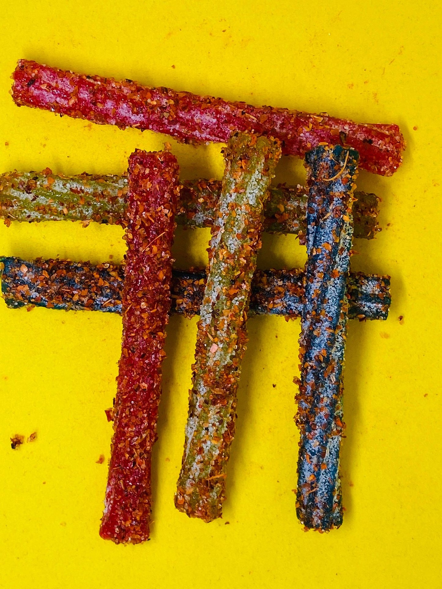 Punch Straws Enchilados
