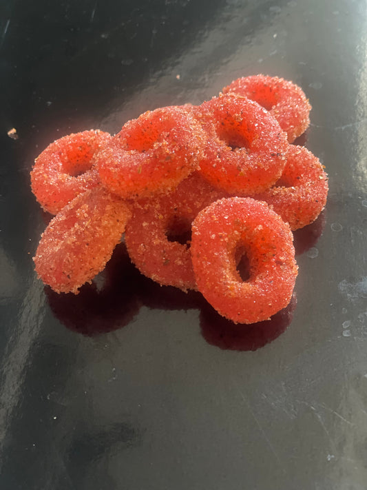 Watermelon Rings Enchilados